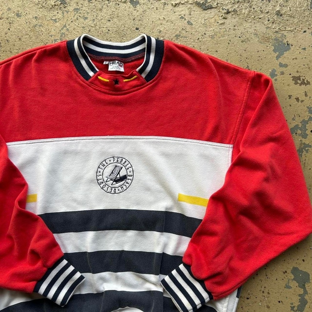 90s Vintage Pebble Beach Golf Sweatshirt Size M